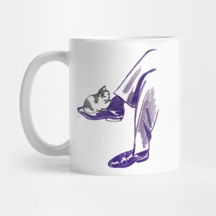 Live Like This Little Kitty Mug